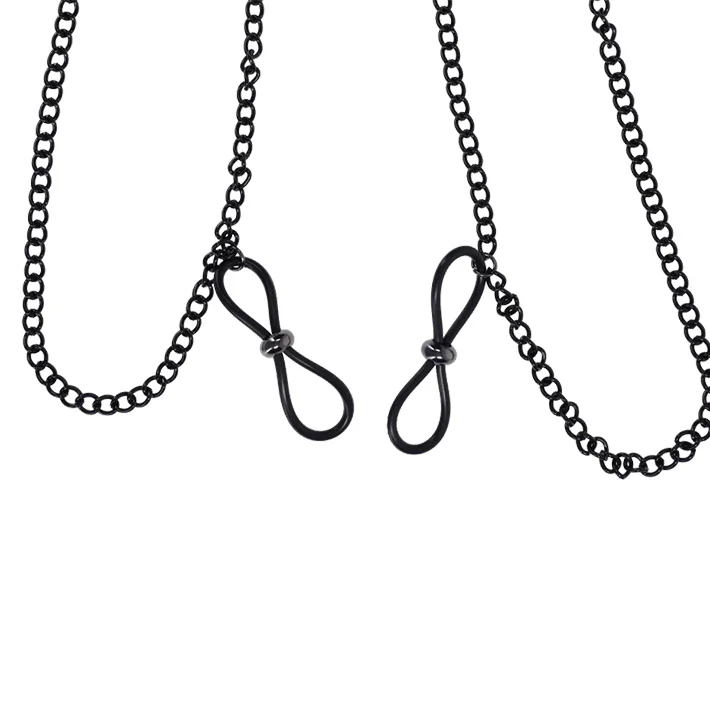 Lace Collar with Nipple Ties