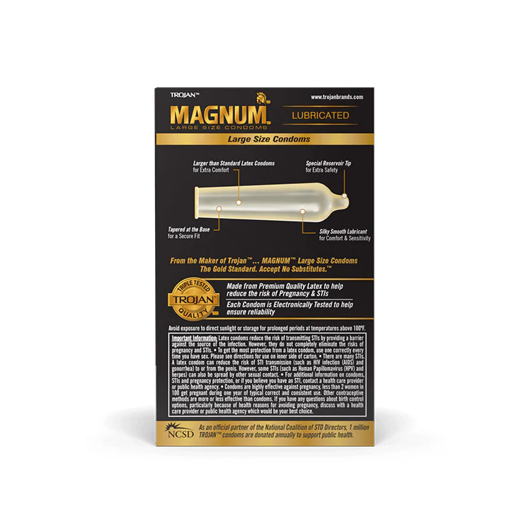 Trojan Magnum Large Condoms