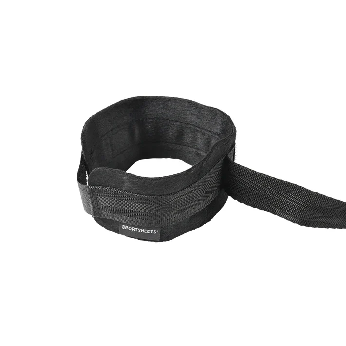 Velvet Noir Adjustable Hog Tie & Cuff Set
