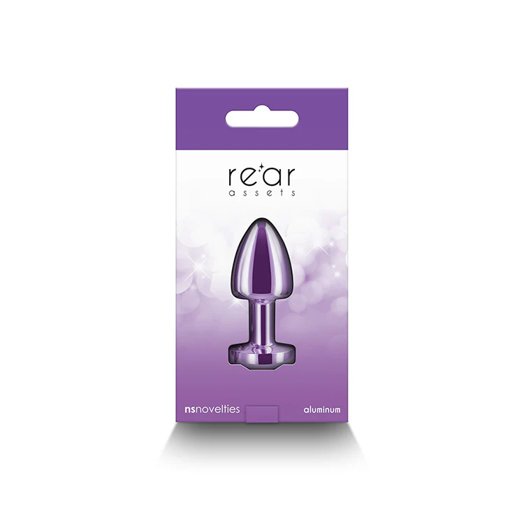 Rear Assets Petite Metal Jewel Butt Plug