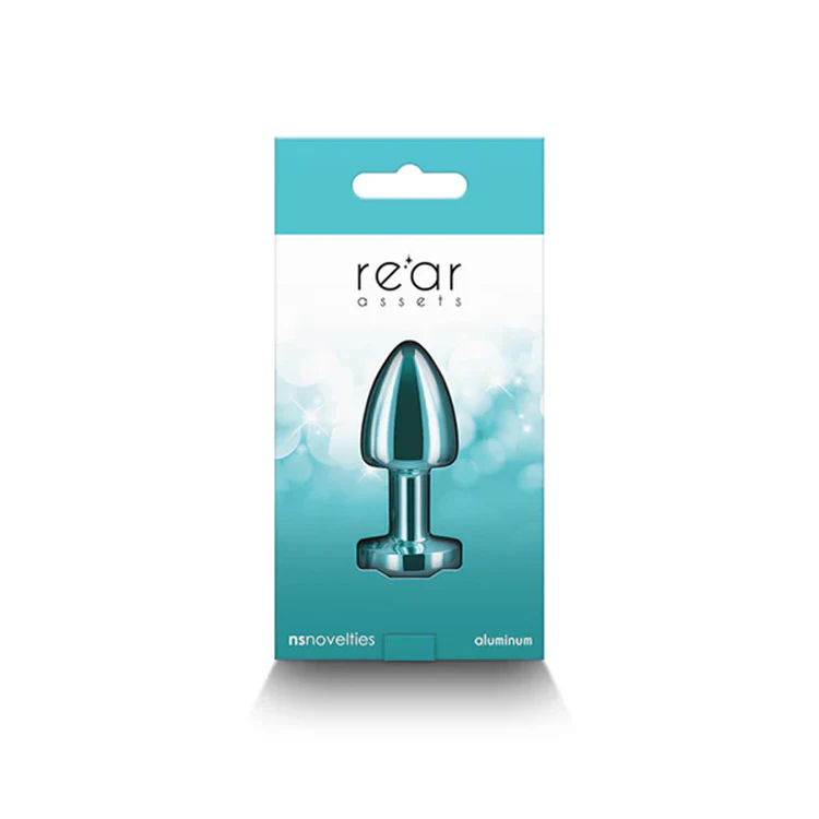 Rear Assets Petite Metal Jewel Butt Plug