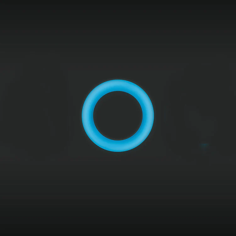 Firefly Halo Medium Glow-in-the-Dark Cock Ring