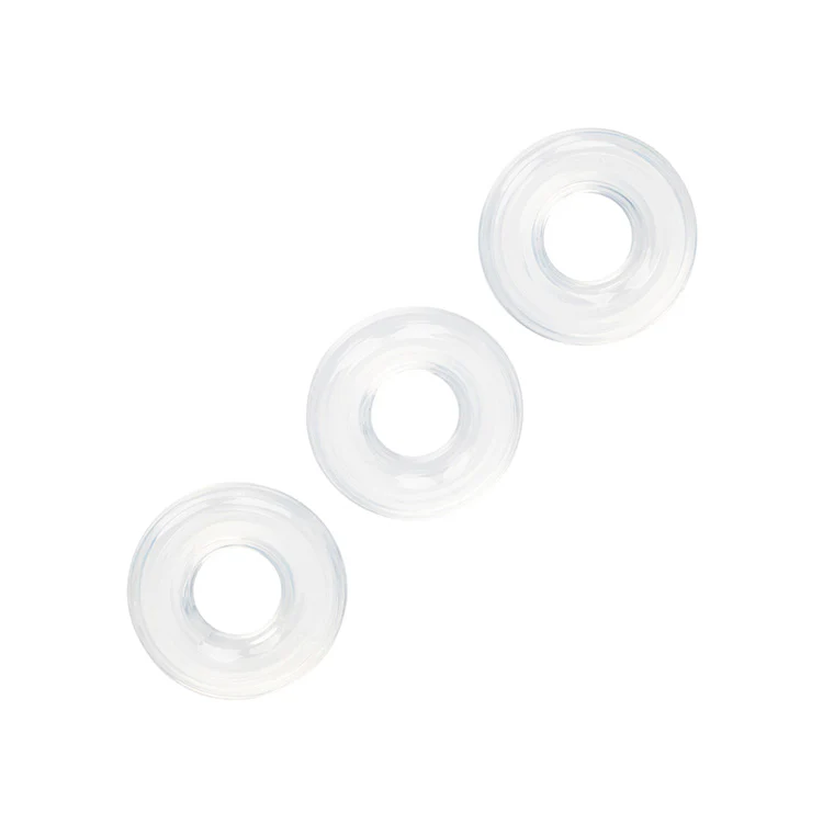 Silicone Stacker Rings - 3 Pack