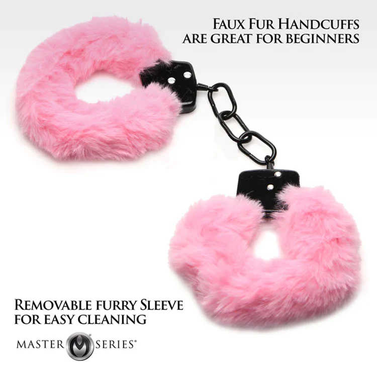 628-cuffed-in-fur-pink-furry-handcuffs-3.webp Cuffed in Fur Pink Furry Handcuffs