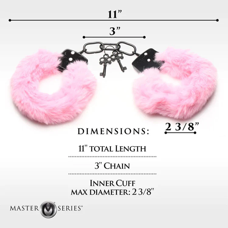 628-cuffed-in-fur-pink-furry-handcuffs-5.webp Cuffed in Fur Pink Furry Handcuffs