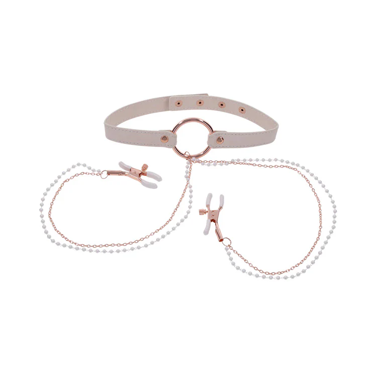 679-peaches-n-creame-collar-with-nipple-clamps-2.webp Peaches 'n CreaMe Collar with Nipple Clamps