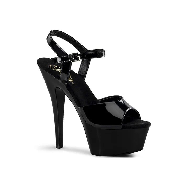 Pleaser Kiss-209 Peep Toe Heels