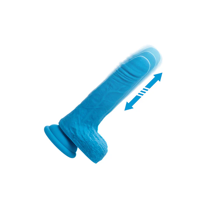 9-studs-vibrating-thrusting-dildo-3.webp Studs Vibrating & Thrusting Dildo