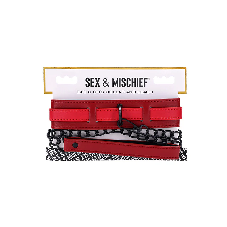 Ex's & Oh's Collar and Leash