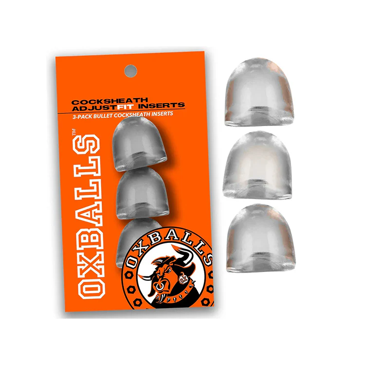 Oxballs ADJUSTFIT 3pk Cock Sheath Custom Sizing Inserts