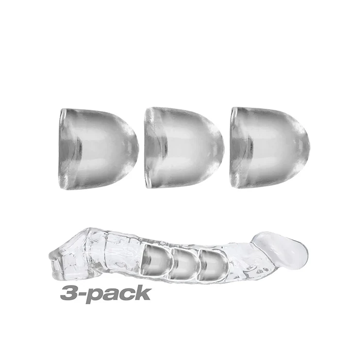 Oxballs ADJUSTFIT 3pk Cock Sheath Custom Sizing Inserts